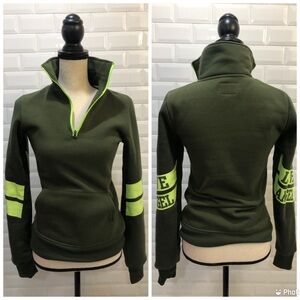 Women's Olive Green pull over sweater